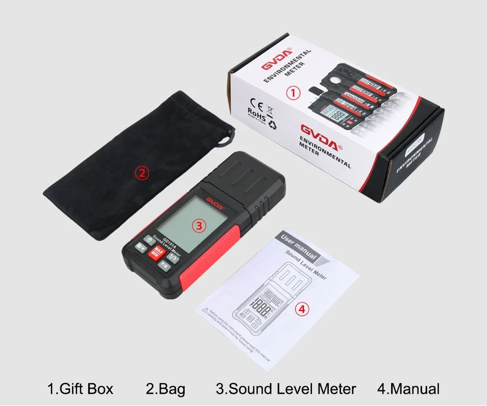 handheld sound level meter