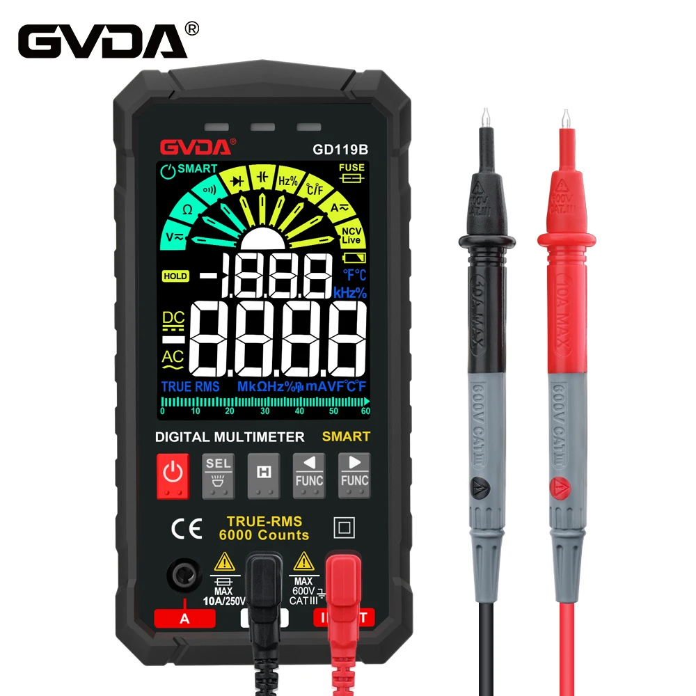 1. Digital Color LCD