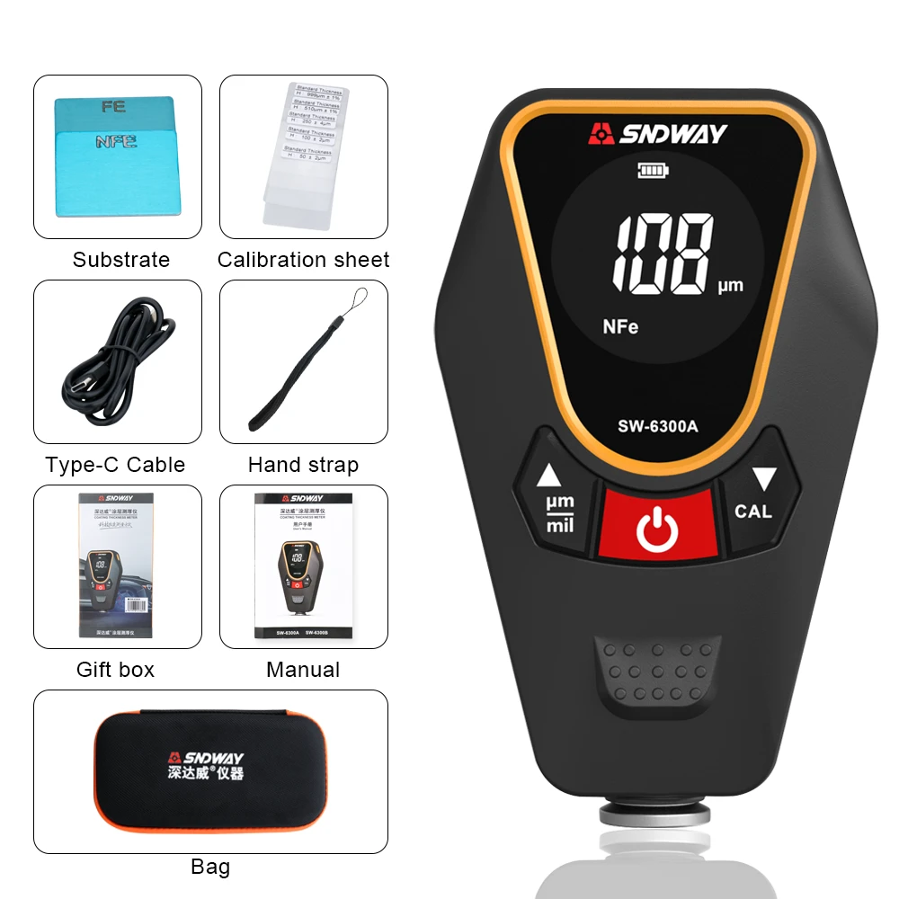 Car coating thickness gauge Car coating thickness gauge