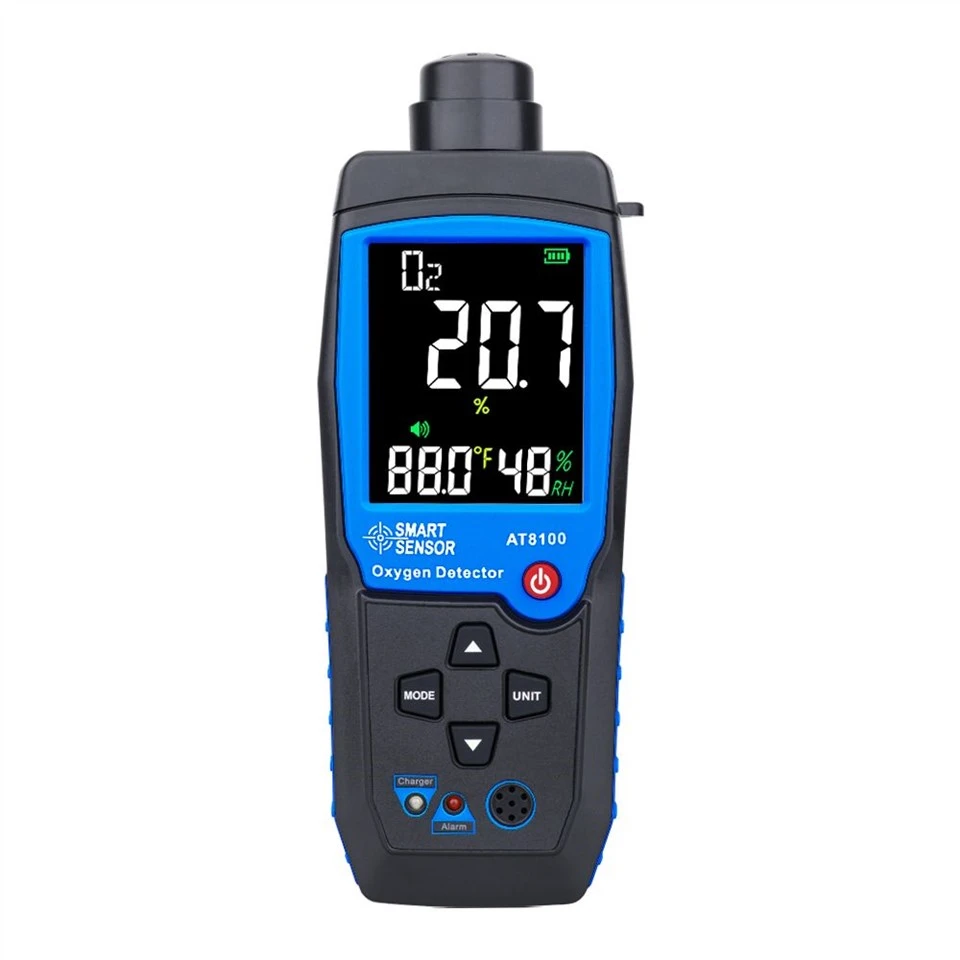 Handheld Portable Oxygen O2 Gas Detector