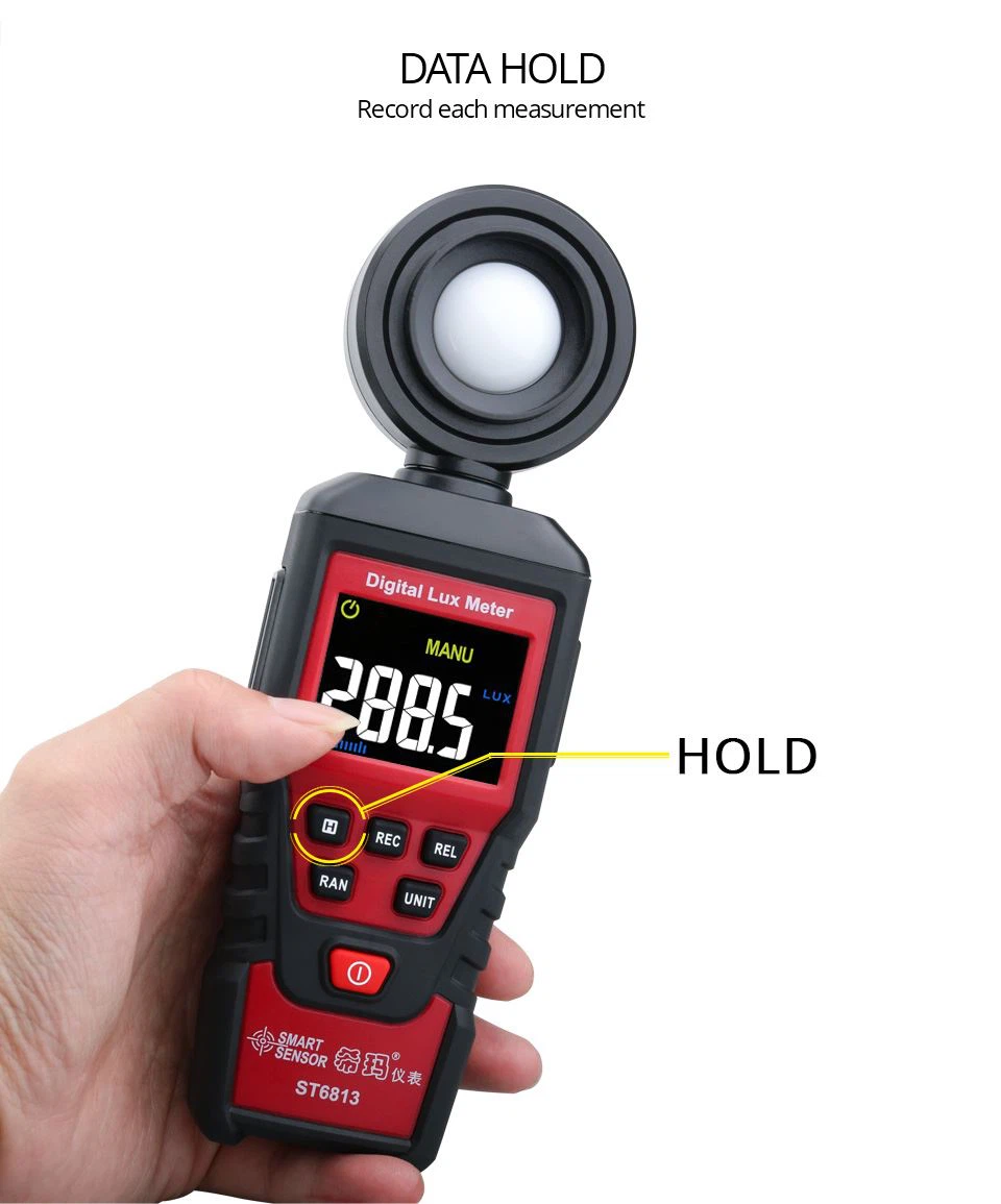 Yuav Ua Li Cas Hloov Roj Teeb Rau Digital Lux Meter