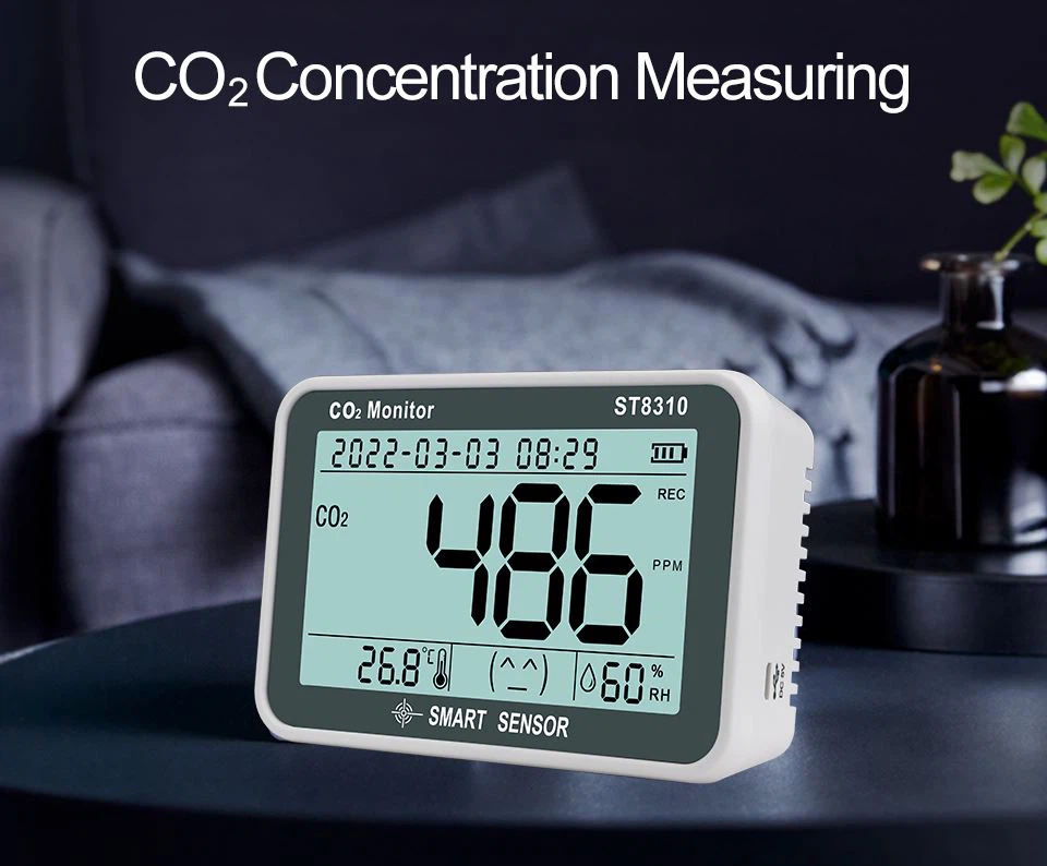 Daim duab Taw Qhia Ntawm Cov Carbon Dioxide Monitor