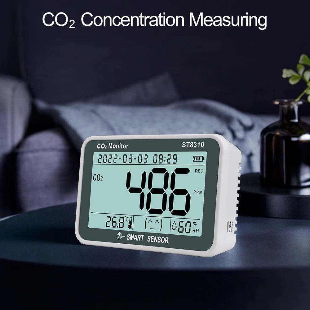Chile xaj 40pcs Ntawm Cov Carbon Dioxide Monitor Cua Zoo Ntes CO2