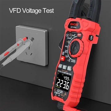 GVDA GD169A Digital Clamp Meter Multimeter yog ib qho khoom siv ntau yam uas ...