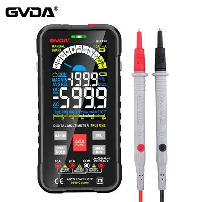 Siv Multimeter txhawm rau txheeb xyuas cov kab hluav taws xob tsis raug thiab...