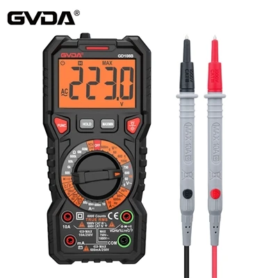 Tus lej zaub thiab cov cim ntawm ib tug multimeter